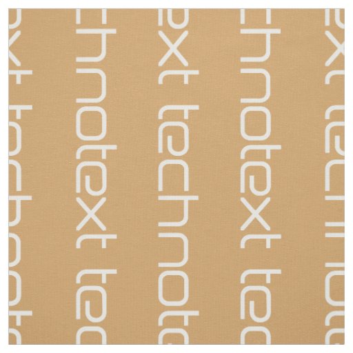 Cool  Technotext Typography Text Fabric