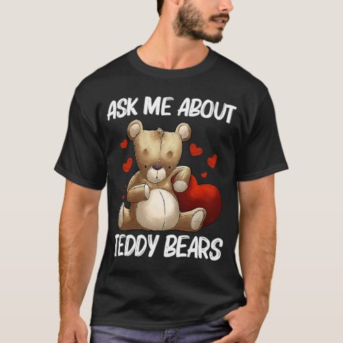 Cool Teddy Bear  for Men Women Plush Stuffed Toy A T_Shirt