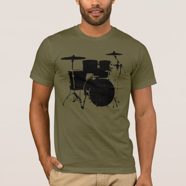 Cool Tee for a Drummer  (Front)