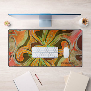 Cool Teen Custom Abstract Colorful Inspirivity Desk Mat