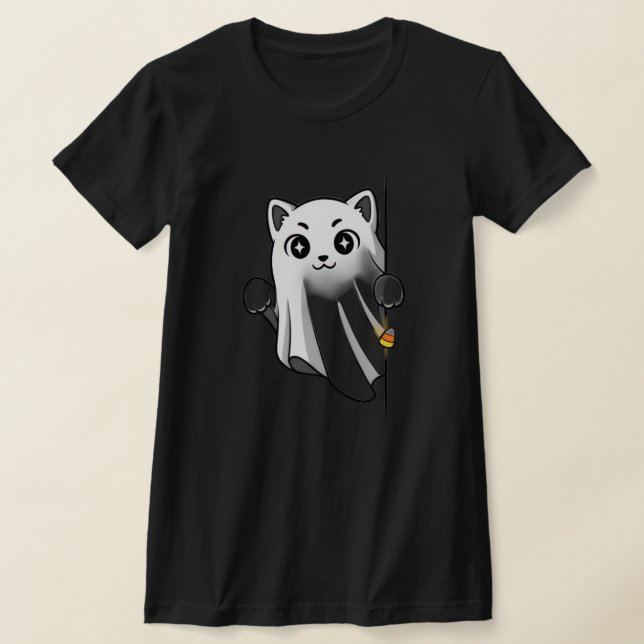 cool tees cat funny cute tshirt  (Laydown)