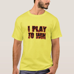 cool tees cocky play to win funny t-shirt design