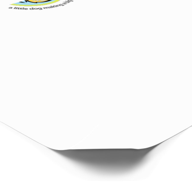 Cool Temporary MattieDog Tattoo (Angled)