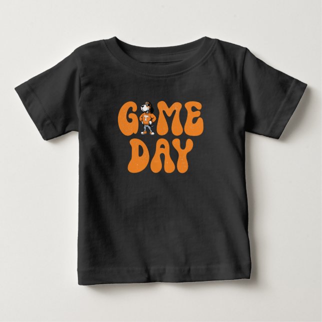 Cool Tennessee Game Day Cute Baby T-Shirt (Front)