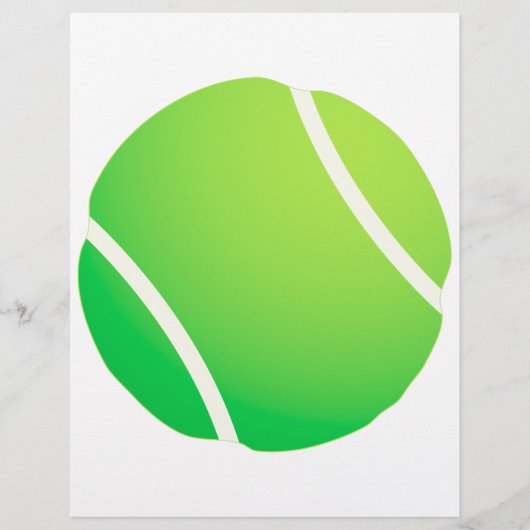 Cool Tennis Ball for tennis team jerseys (Front)
