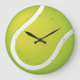 Cool Tennis ball | Time for Sports Large Clock