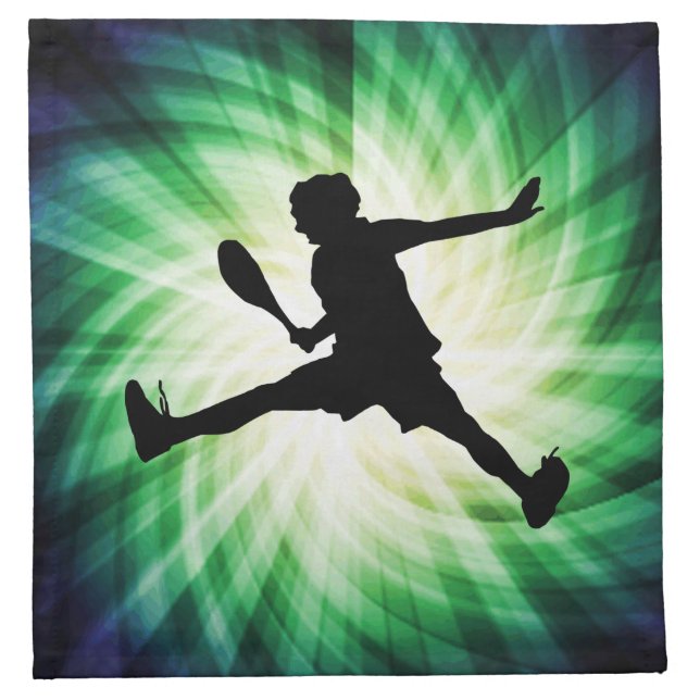 Cool Tennis Cloth Napkin (Front)