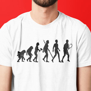 Cool Tennis evolution, adult T-Shirt