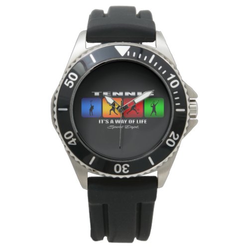 Cool Tennis It Is A Way Of Life Male Watch