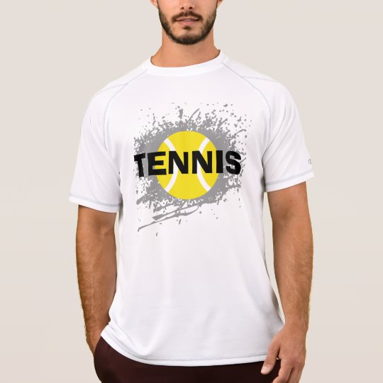 Cool tennis shirt for men Keep Dry fabric Zazzle