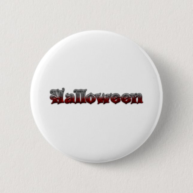 Cool Text - Halloween Button (Front)