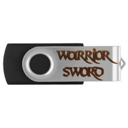 Cool Text - Warrior  Sword Flash Drive