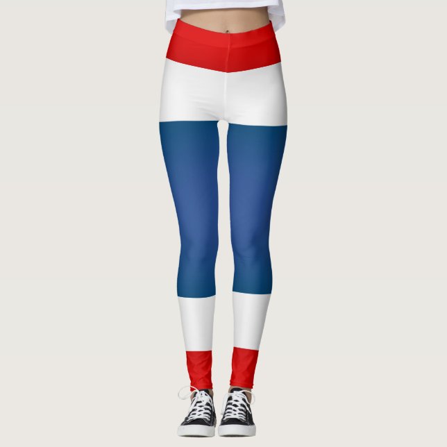 Cool Thailand Flag Fashion Leggings (Front)