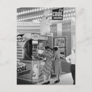 Cool Theater, 1940 Postcard