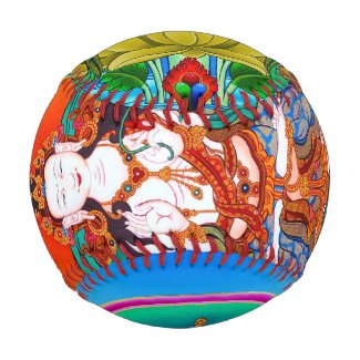 Cool tibetan thangka gods mandala tattoo art baseball