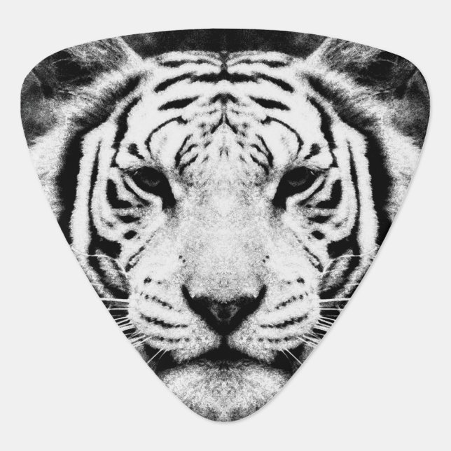 Cool Tiger Art Guitar Picks (Front)