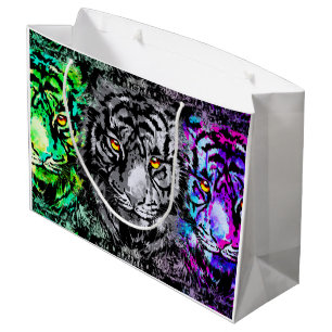 Cool Tiger Artwork - Big Cats - Tiger Gift Bag
