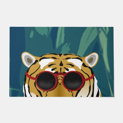 Cool Tiger Doormat