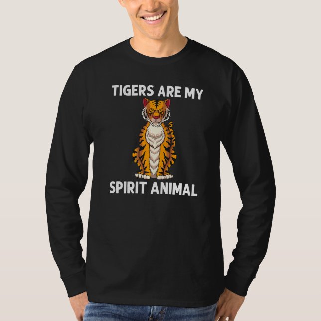 Cool Tiger For Men Women Bengal Tiger African Tige T-Shirt (Front)