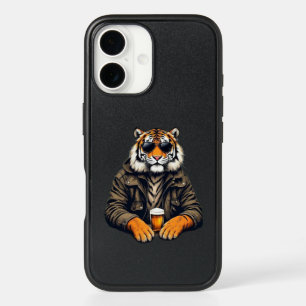 Cool Tiger iPhone 16 Case - Otterbox Symmetry Seri