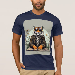 "Cool Tiger with Sunglasses T-Shirt - Stylish