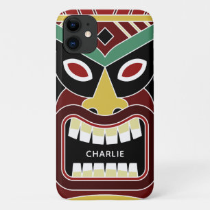 Cool Tiki Totem custom name phone cases