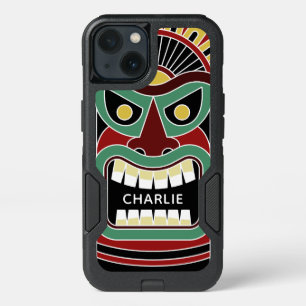 Cool Tiki Totem custom name phone cases