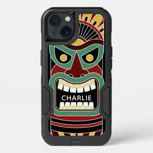 Cool Tiki Totem custom name phone cases