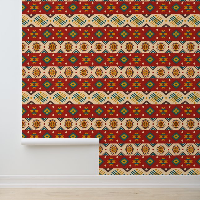 Cool tiled Aztec pattern  Wallpaper (Application)