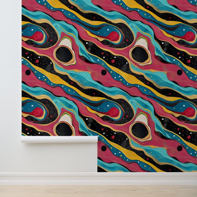 Cool tiled faux marble pattern wallpaper  (Application)
