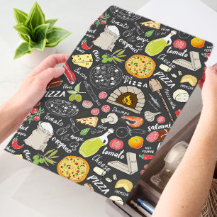 Cool tiled pizza pattern envelope mailers