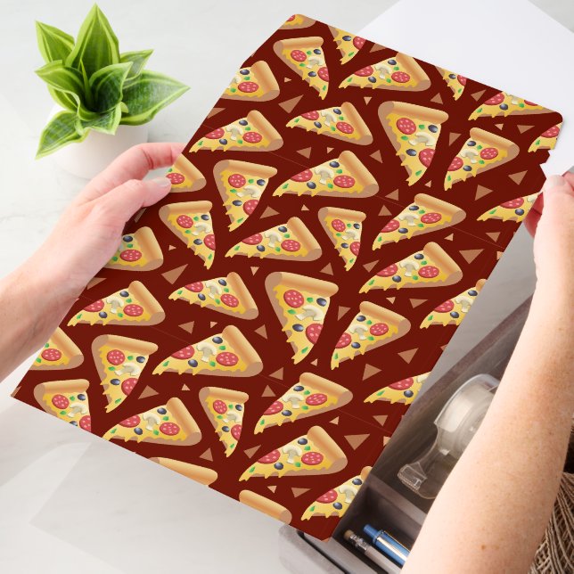 Cool tiled pizza pattern  envelope mailers (Desk)