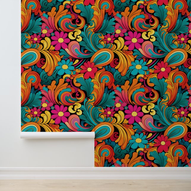 Cool tiled retro pattern  wallpaper  (Application)