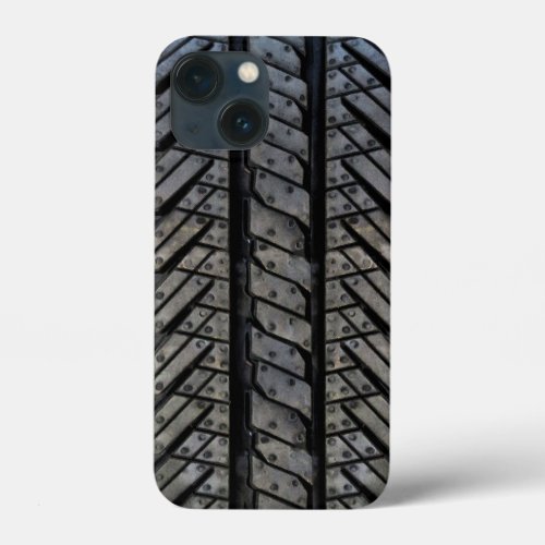 Cool Tire Rubber Automotive Texture Decor iPhone 13 Mini Case