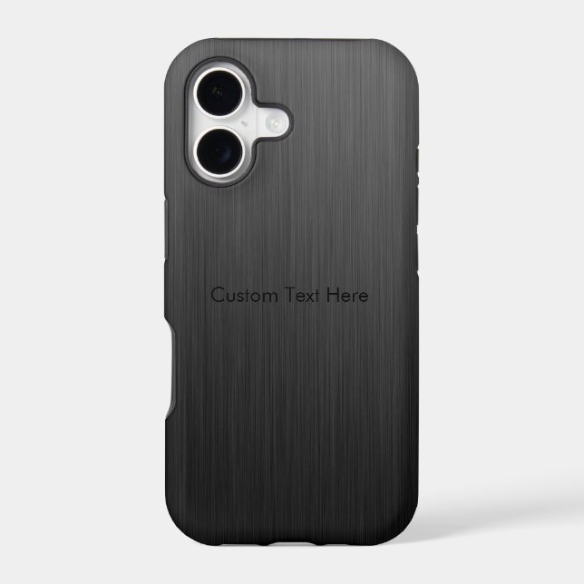 Cool Titanium Iphone Case (Back)