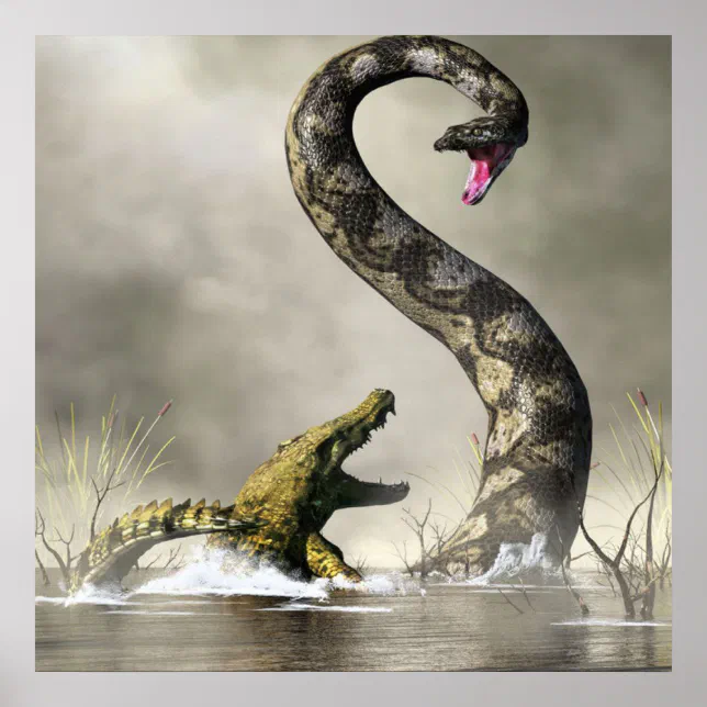 Cool Titanoboa Poster | Zazzle