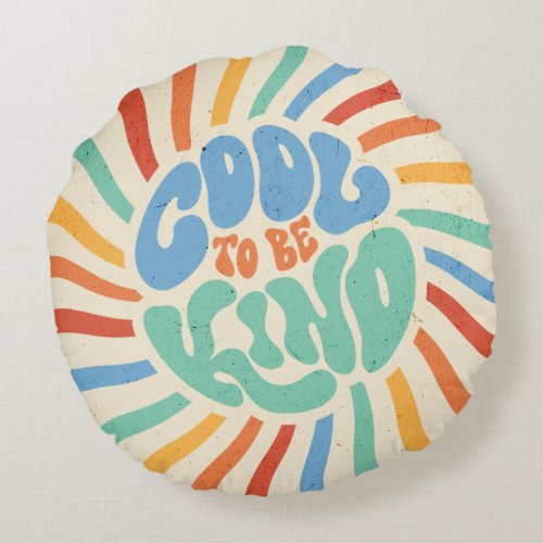 COOL TO BE KIND Vintage Pop_Art Pillow