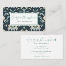 Cool tone Classic Business Card