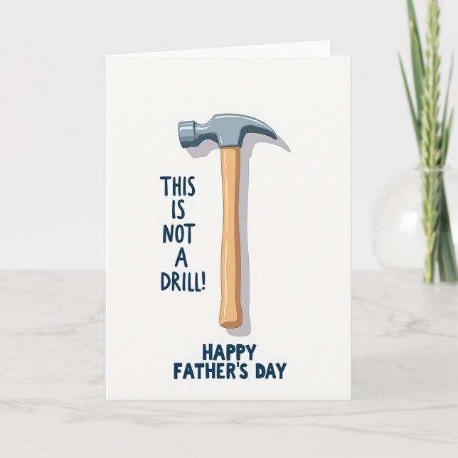 Cool Tool Fathers Day Card (Front)