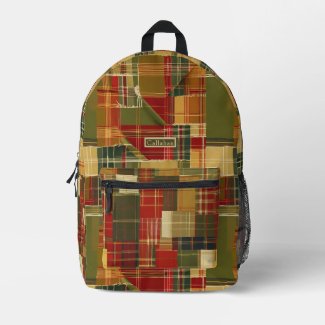 Cool Torn Autumn Plaid