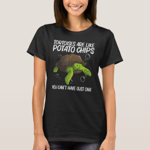 Cool Tortoise For Men Women Aquatic Land Reptile T-Shirt