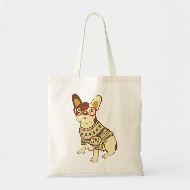 Cool Tote | Cute Tote | Funny Dog Bag (Front)