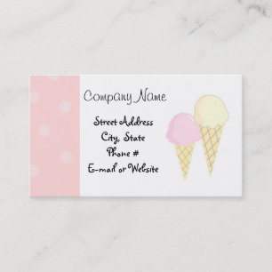 Cool Treats Business Card