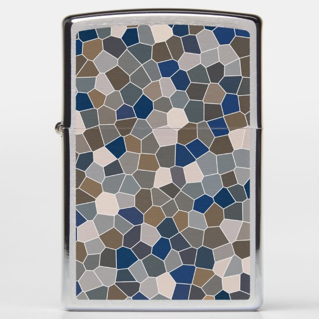 Cool Trendy Modern Pattern   Zippo Lighter (Front)