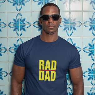 Cool Trendy RAD DAD   Father's Day T-Shirt