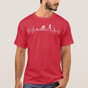 Cool Triathlon Art For Men Women Triathlete Endura T-Shirt