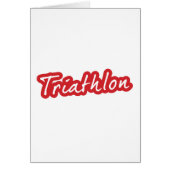 Cool Triathlon design (Front)