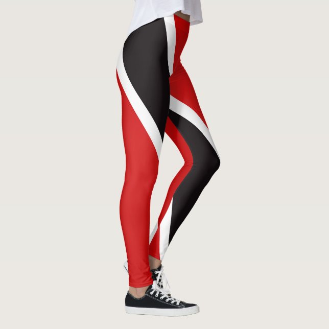 Cool Trinidad And Tobago Flag Fashion Leggings (Right)