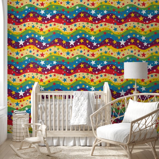 Cool triple leaf tiled pattern neck tie wallpaper  (Kids)