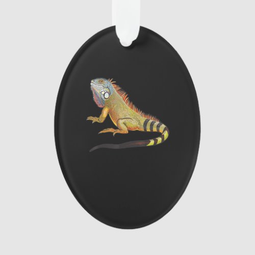 Cool Tropical Iguana Lizard Pet Gift Ornament